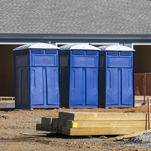 are there different sizes of portable restrooms available for rent in Bensenville